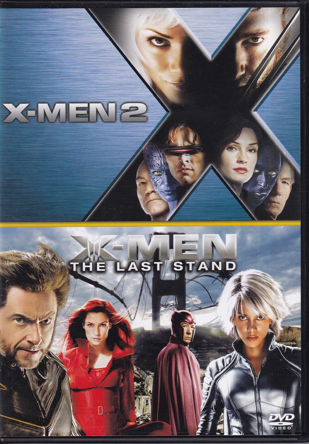 X-Men 2 & X-Men The Last Stand DVD