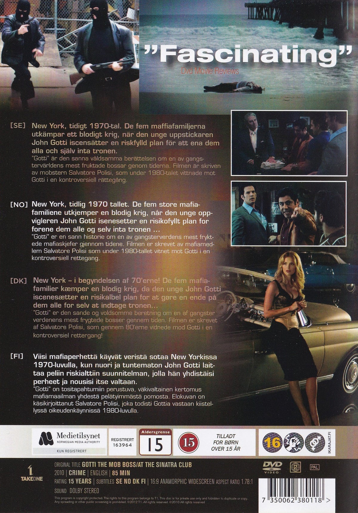 Gotti the Mob Boss (2010) DVD
