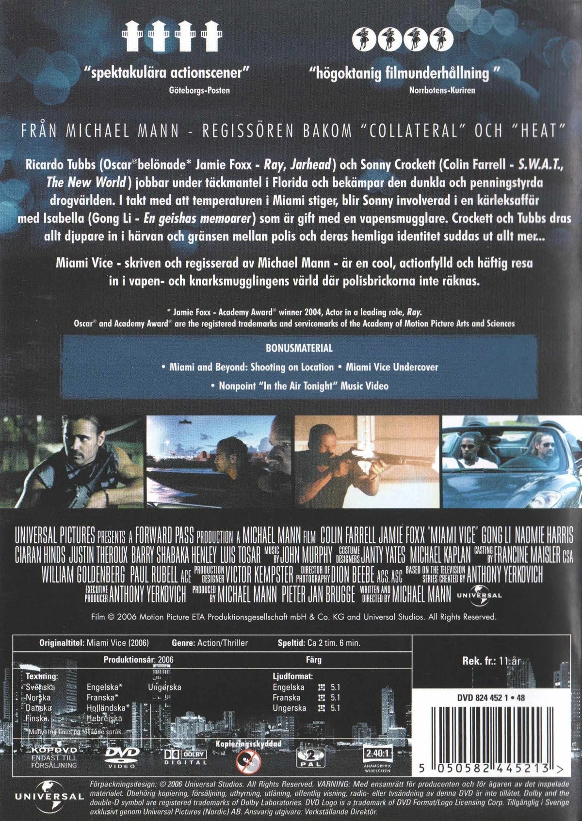 Miami Vice (2006) DVD