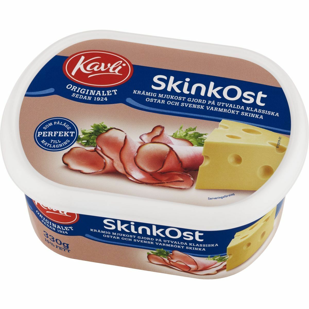 Kavli Skinkost Ham Cheese Spread 330 gram Made in Sweden