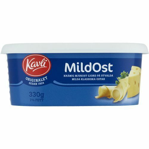 Kavli Mildost Mild Cheese Spread 330 gram Made in Sweden