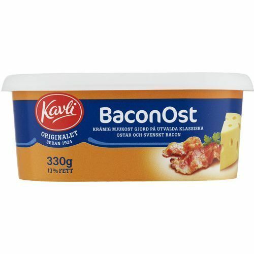 Kavli Baconost Bacon Cheese Spread 330 gram Made in Sweden