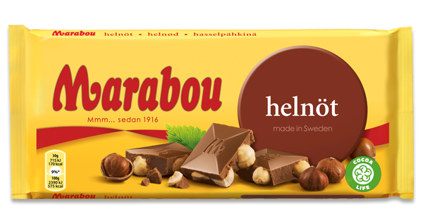 Marabou Milk Chocolate Bar Many Flavors 185-200 gram Made in Sweden