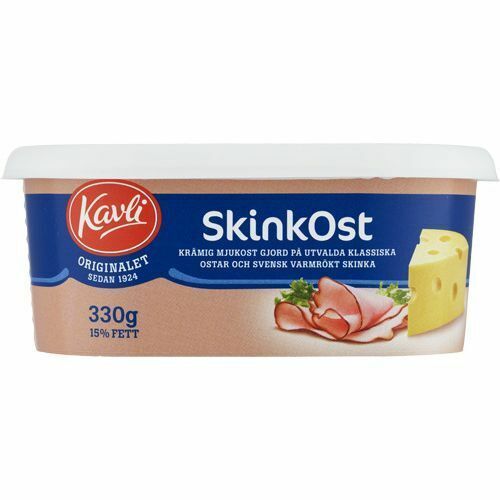 Kavli Skinkost Ham Cheese Spread 330 gram Made in Sweden