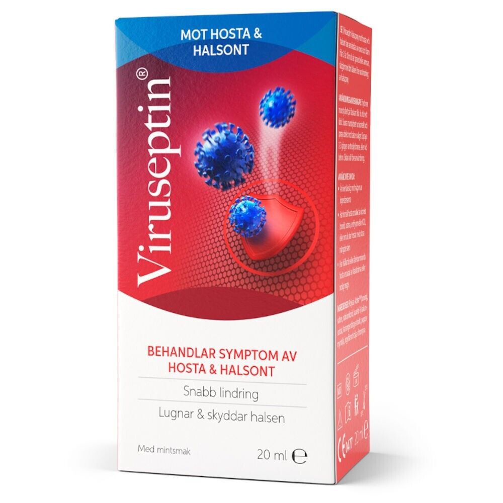 Viruseptin Mouth Spray 20 ml Prevent & Alleviate Colds Sore Throat