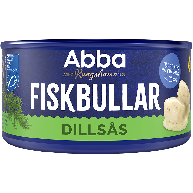 ABBA Fiskbullar Fish Balls 375 gram Made in Sweden