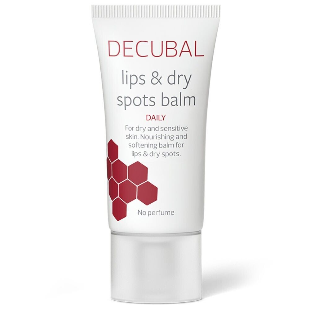 Decubal Restoring Lips & Dry Spots Balm 6 x 30 ml Made in Sweden