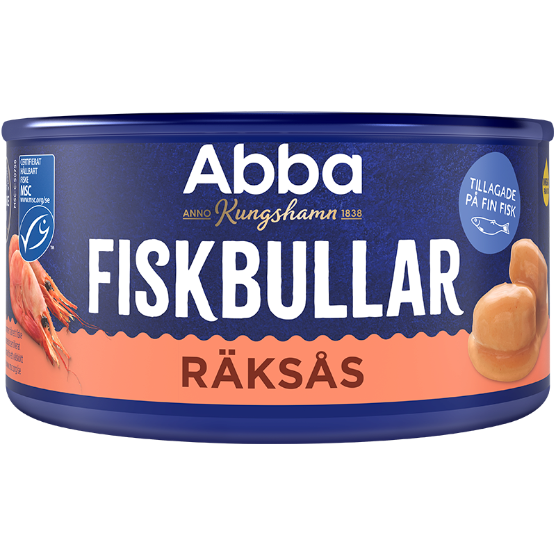 ABBA Fiskbullar Fish Balls 375 gram Made in Sweden