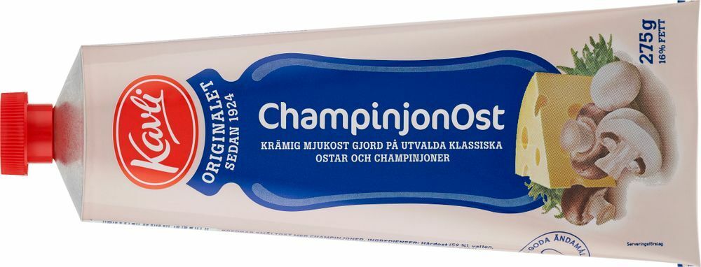 Kavli Soft Spread Cheese Tubes Many Flavors 275 gram Made in Norway