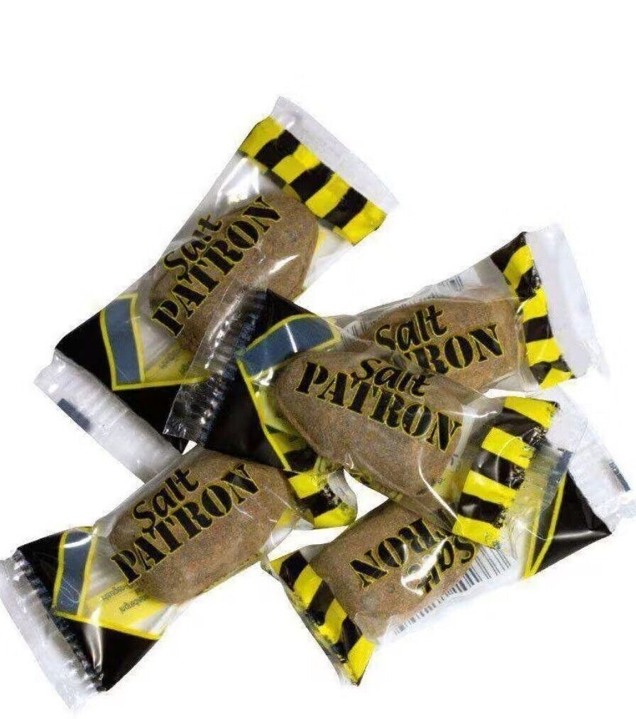 Salta Patroner Hard Salty Licorice Candy Bullets 90 gram Made in Sweden