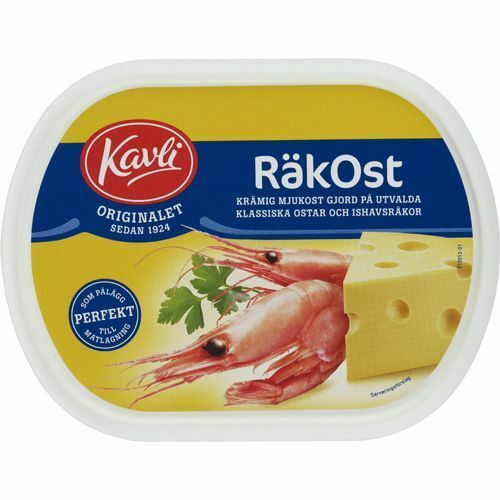Kavli Räkost Shrimp Cheese Spread 330 gram Made in Sweden