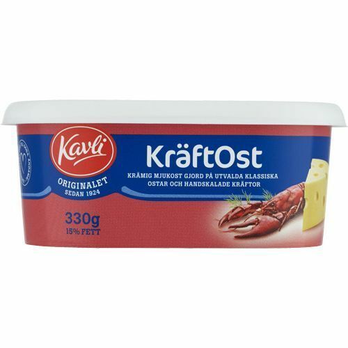 Kavli Kräftost Crayfish Cheese Spread 330 gram Made in Sweden