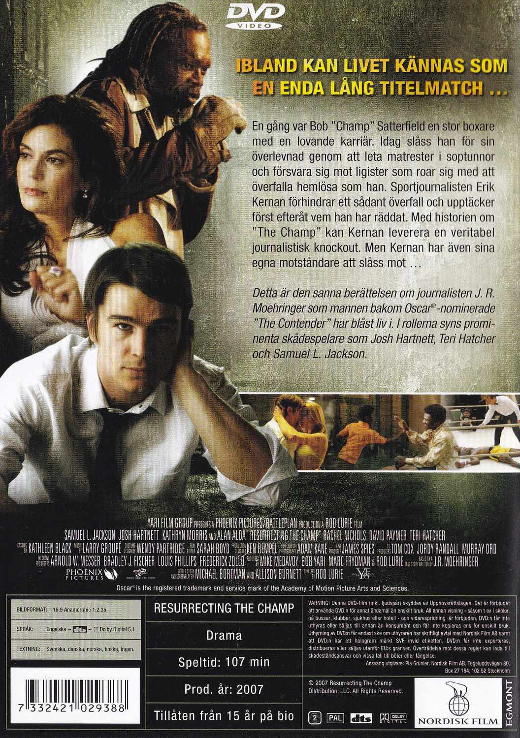 Resurrecting the Champ (2007) DVD