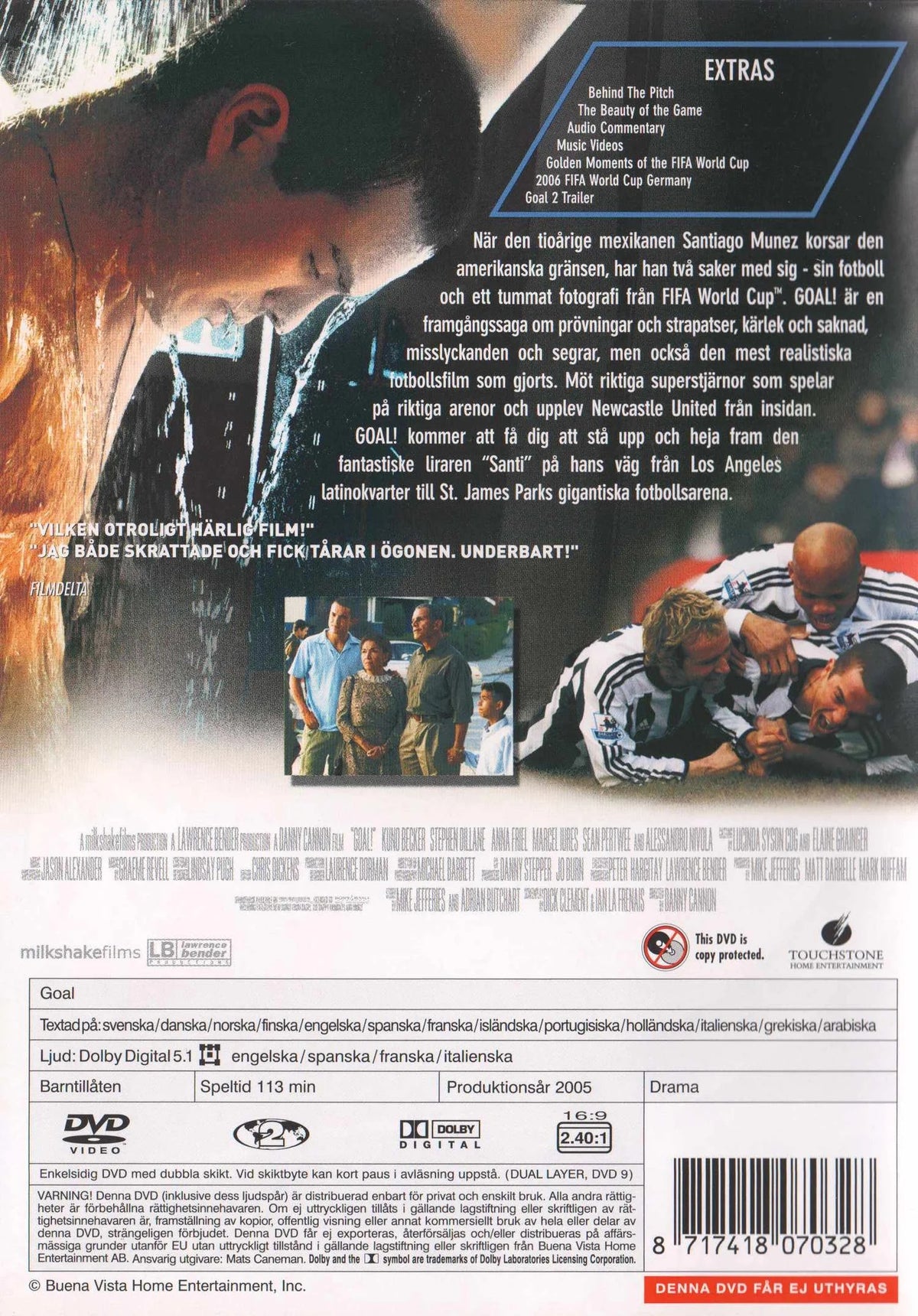 Goal (2005) DVD