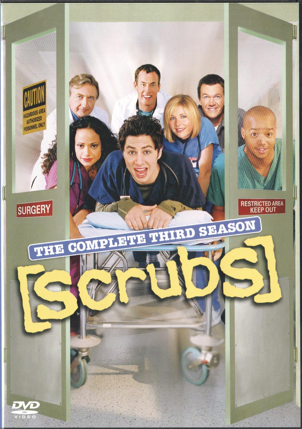 Scrubs The Complete Third Season (2005) DVD