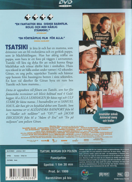 Tsatsiki (1999) DVD