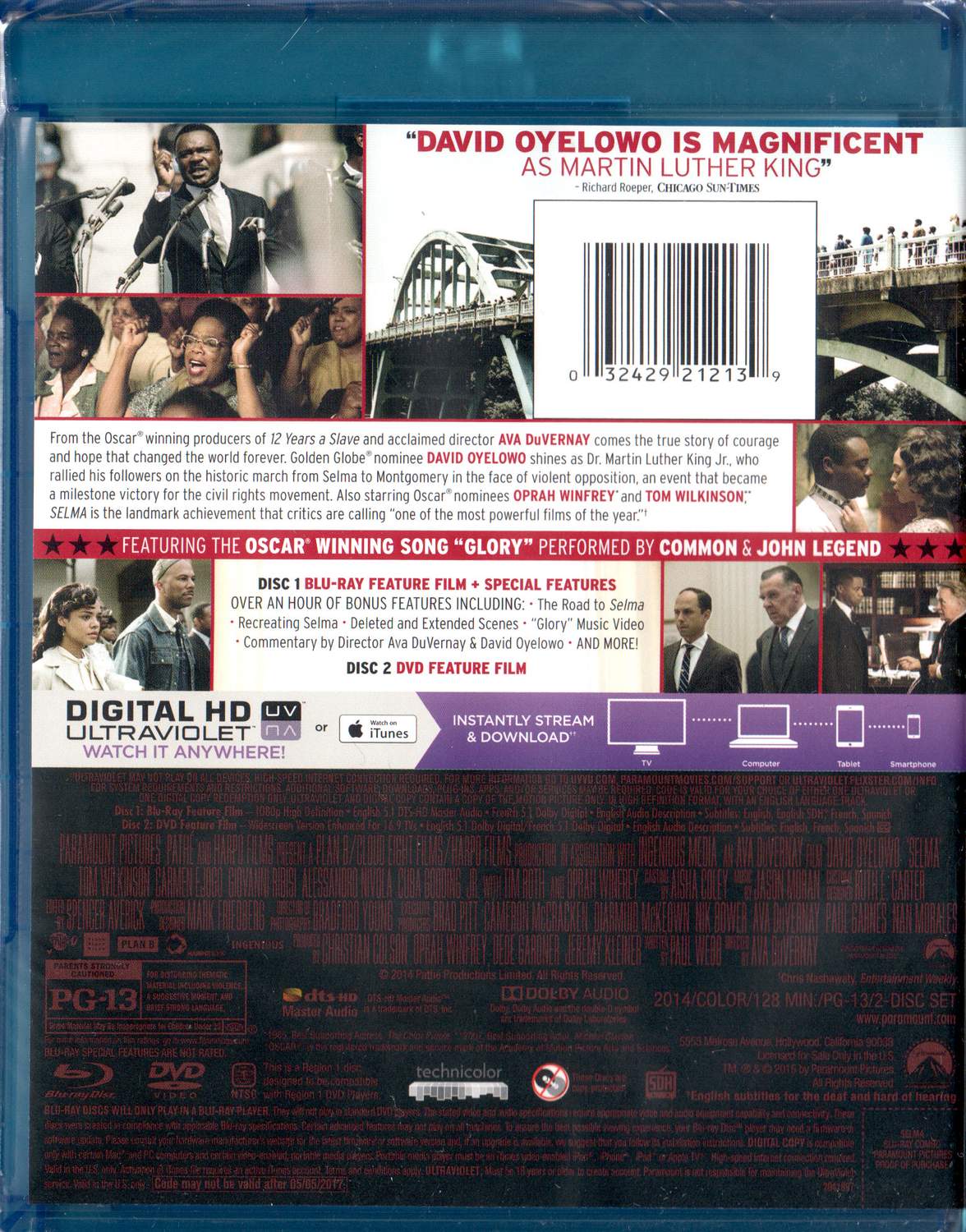 Selma (2014) Blu-ray