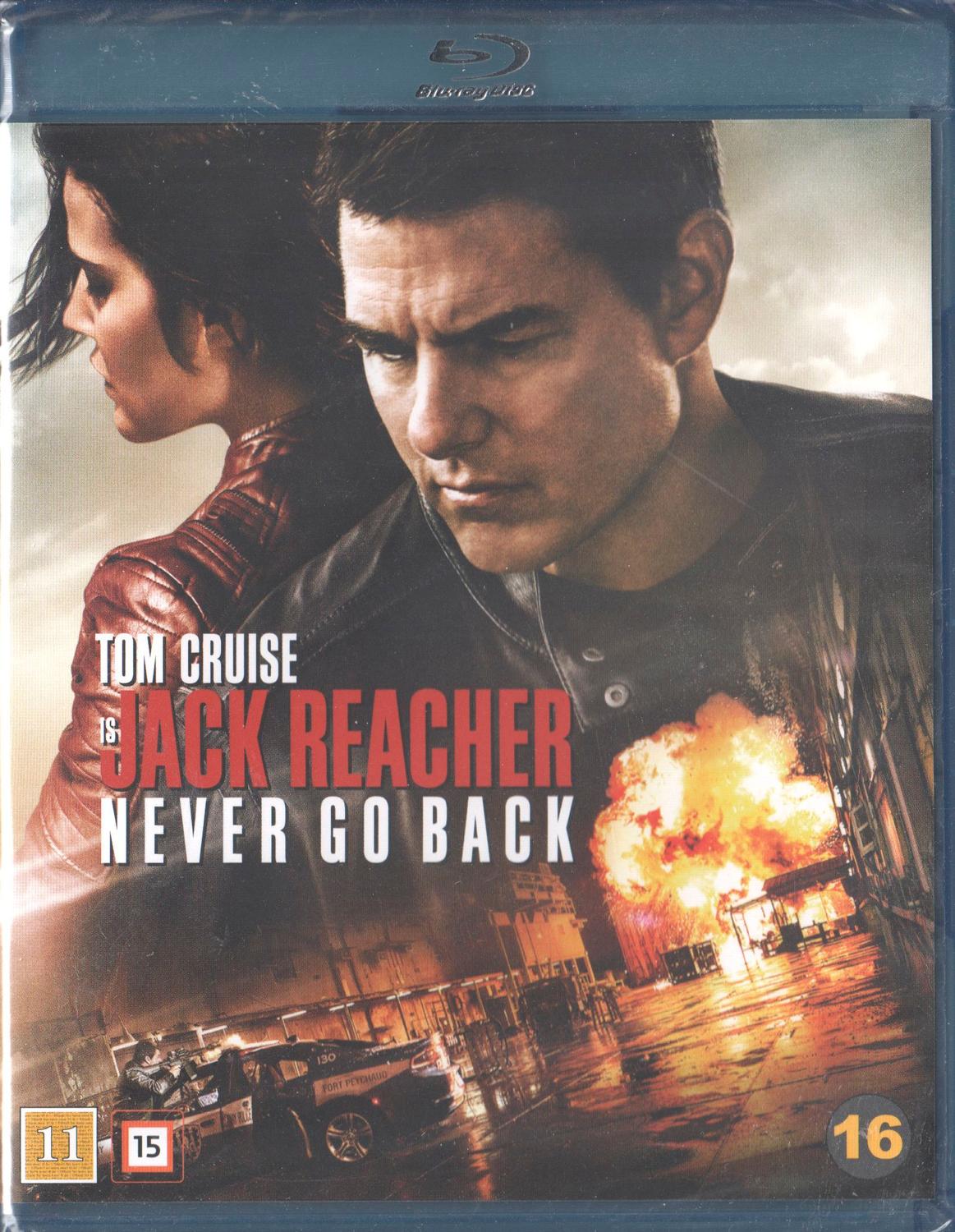 Jack Reacher Never Go Back (2016) Blu-ray