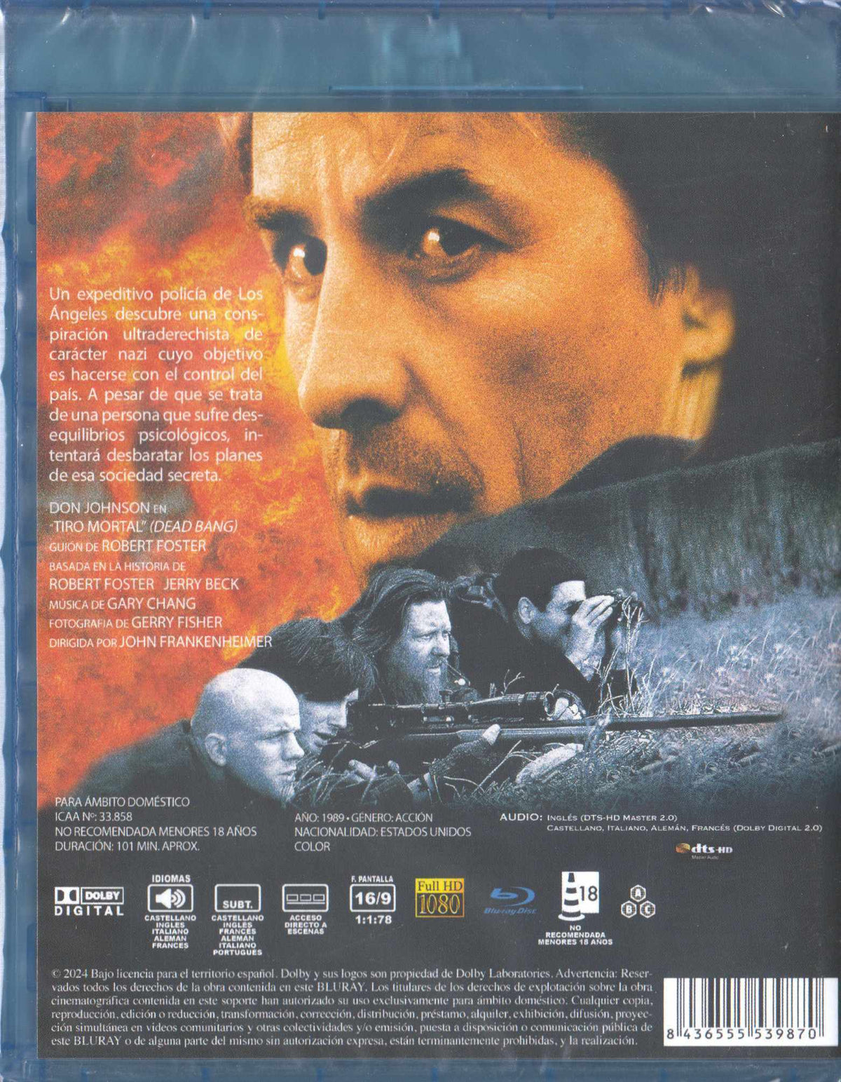 Dead Bang (1989) Blu-ray