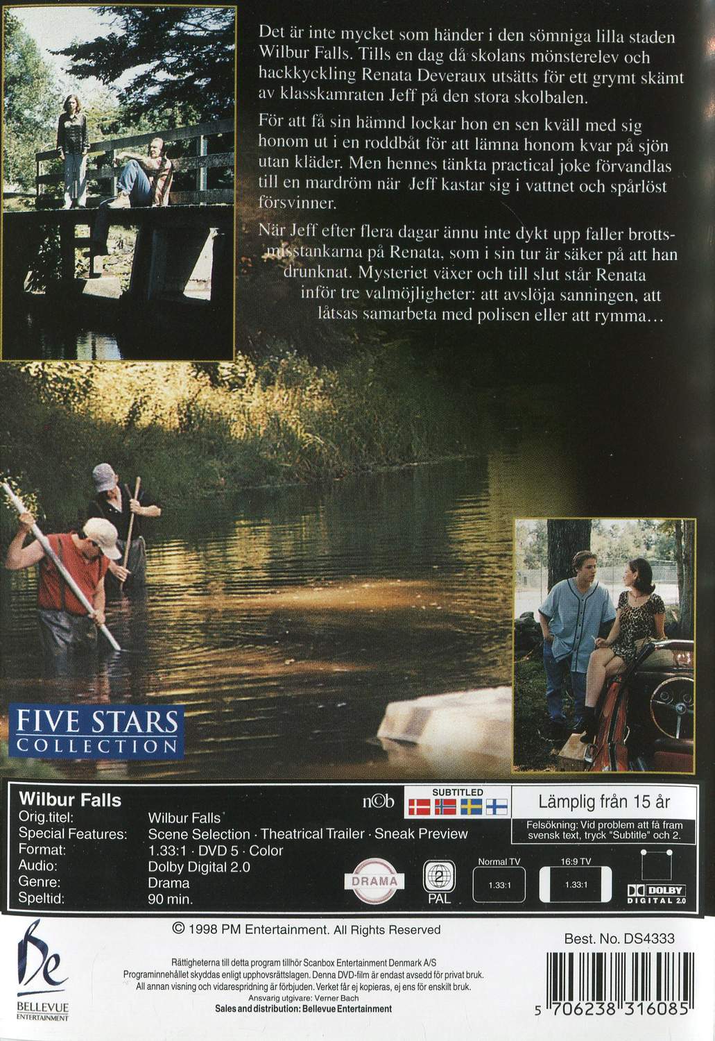 Wilbur Falls (1998) DVD