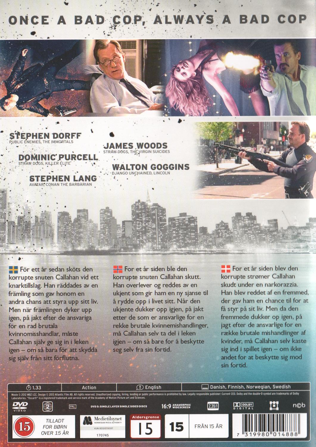 Officer Down (2012) DVD