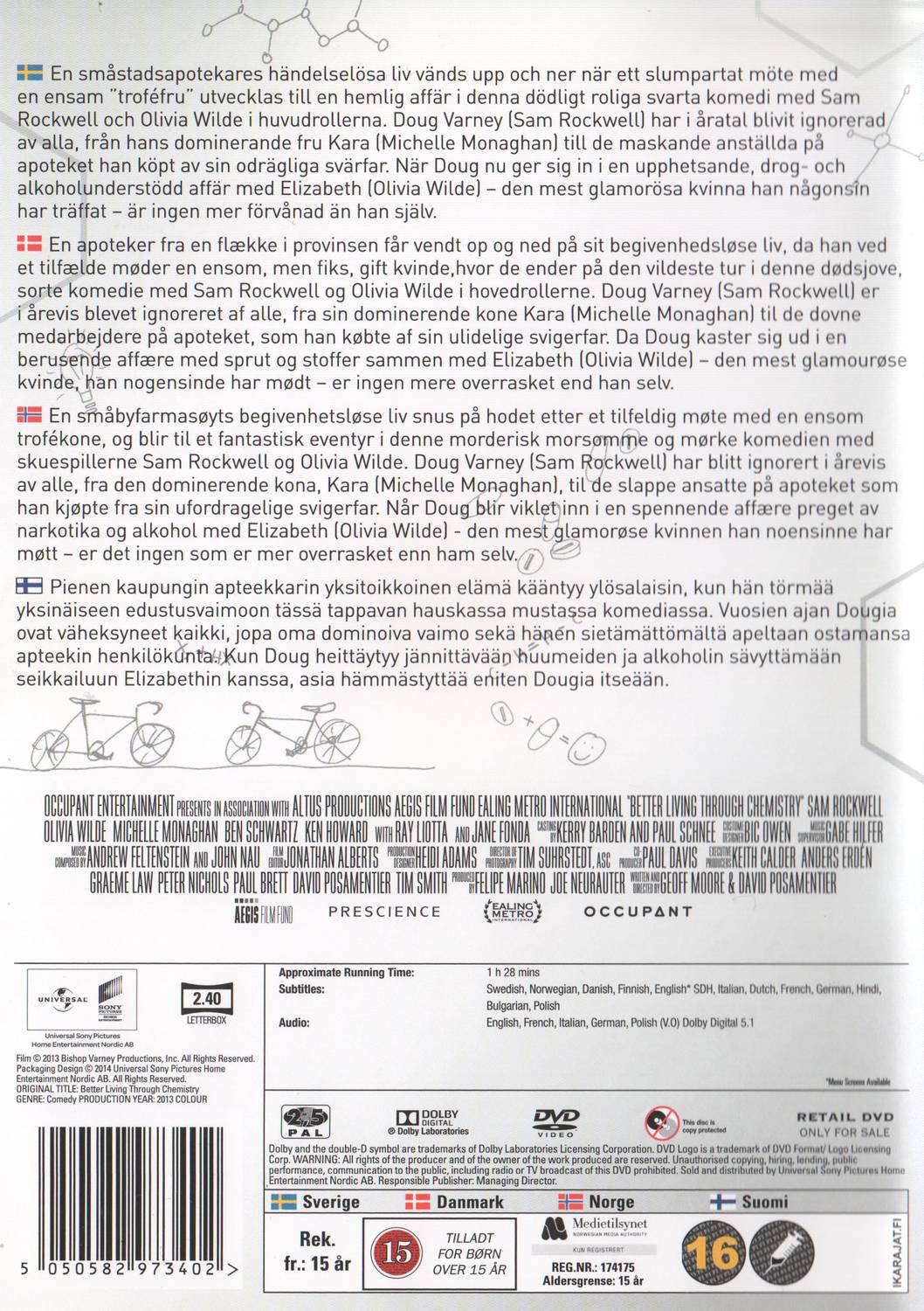Better Living Through Chemistry (2013) DVD