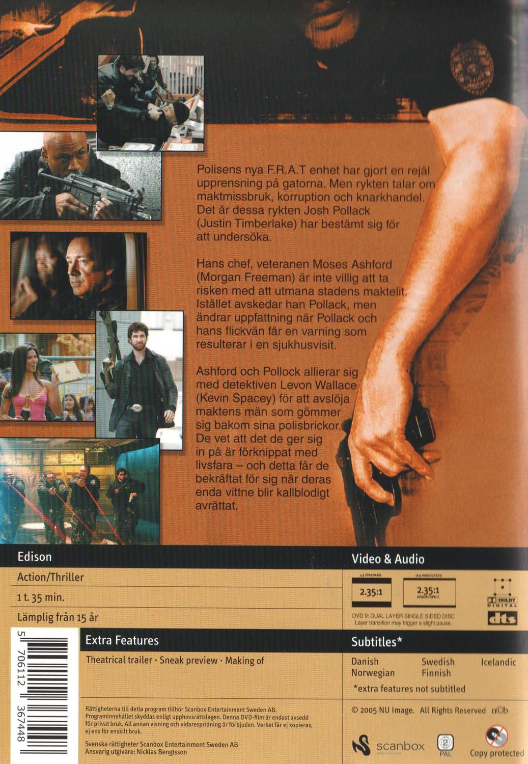 Edison (2005) DVD