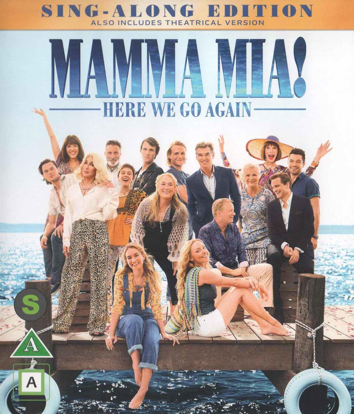 Mamma Mia Here We Go Again (2018) Blu-ray, Sing-Along Edition