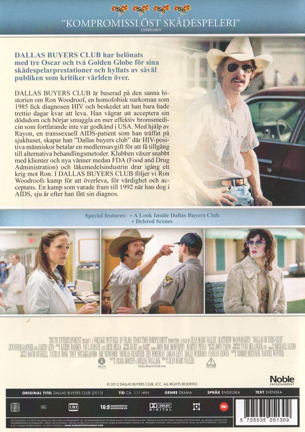Dallas Buyers Club (2013) DVD
