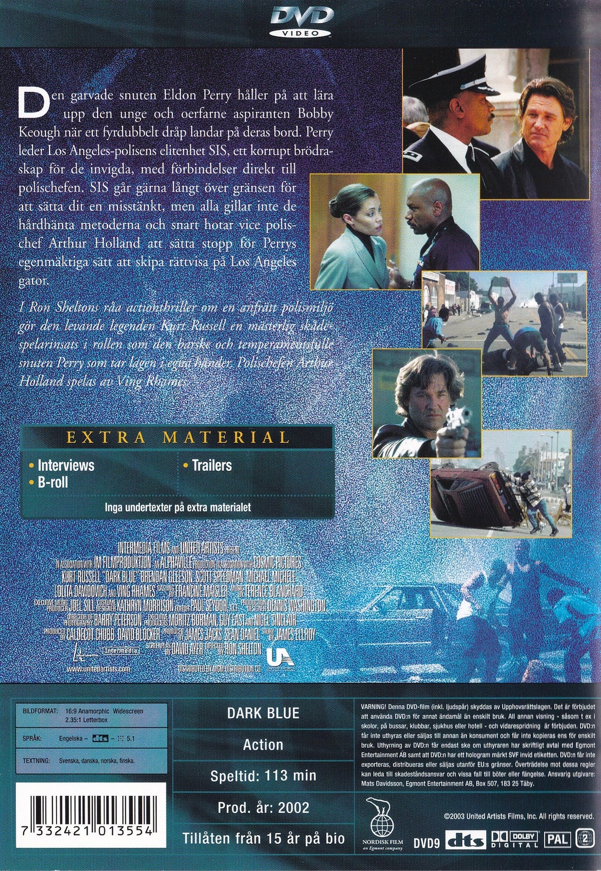 Dark Blue (2002) DVD