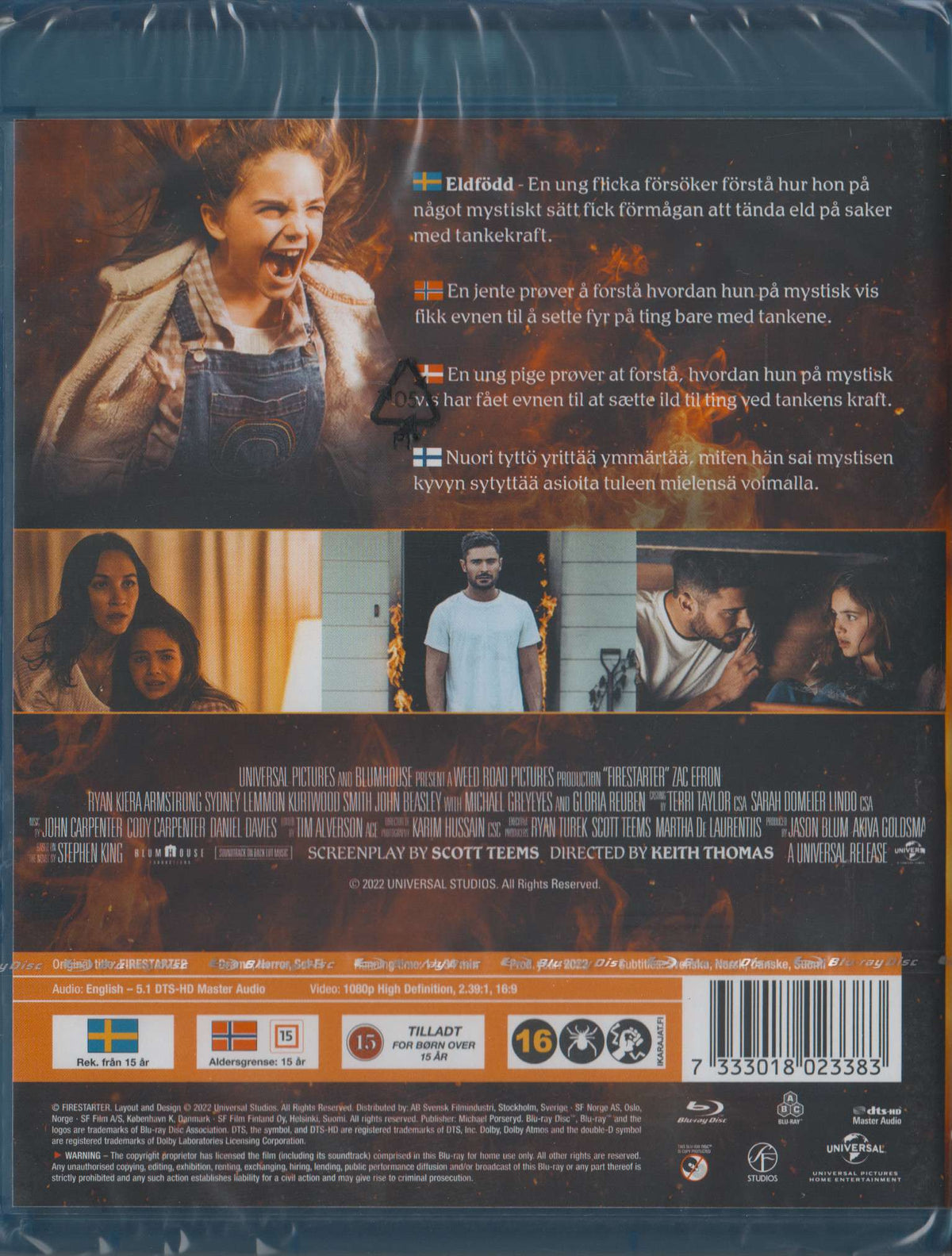 Firestarter (2022) Blu-ray