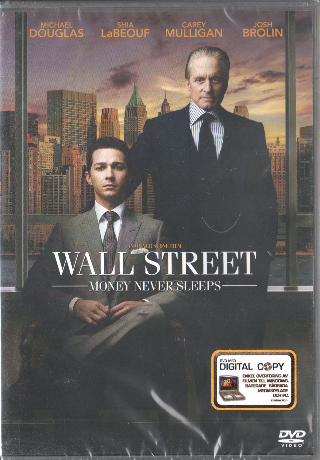 Wall Street Money Never Sleeps (2010) DVD