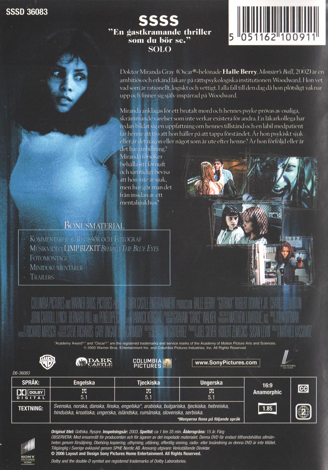 Gothika (2003) DVD