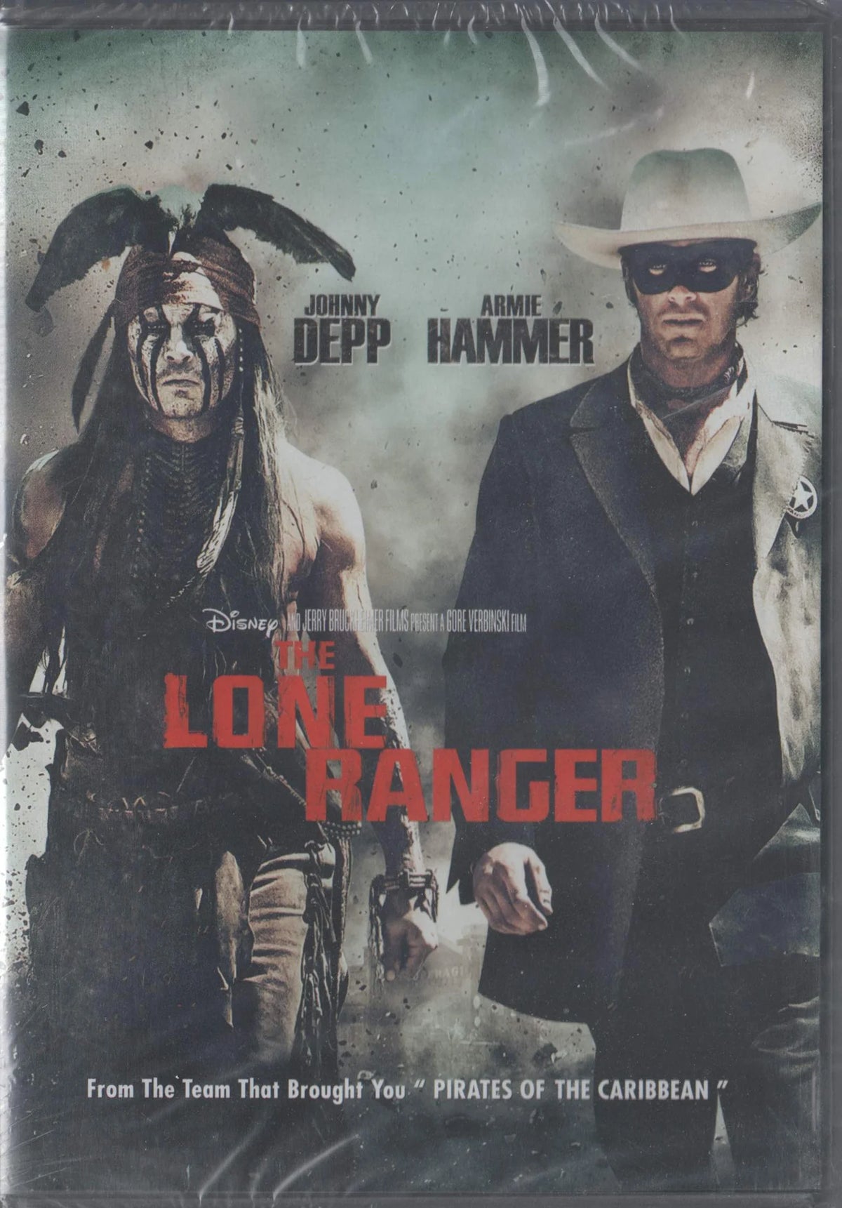 The Lone Ranger (2013) DVD
