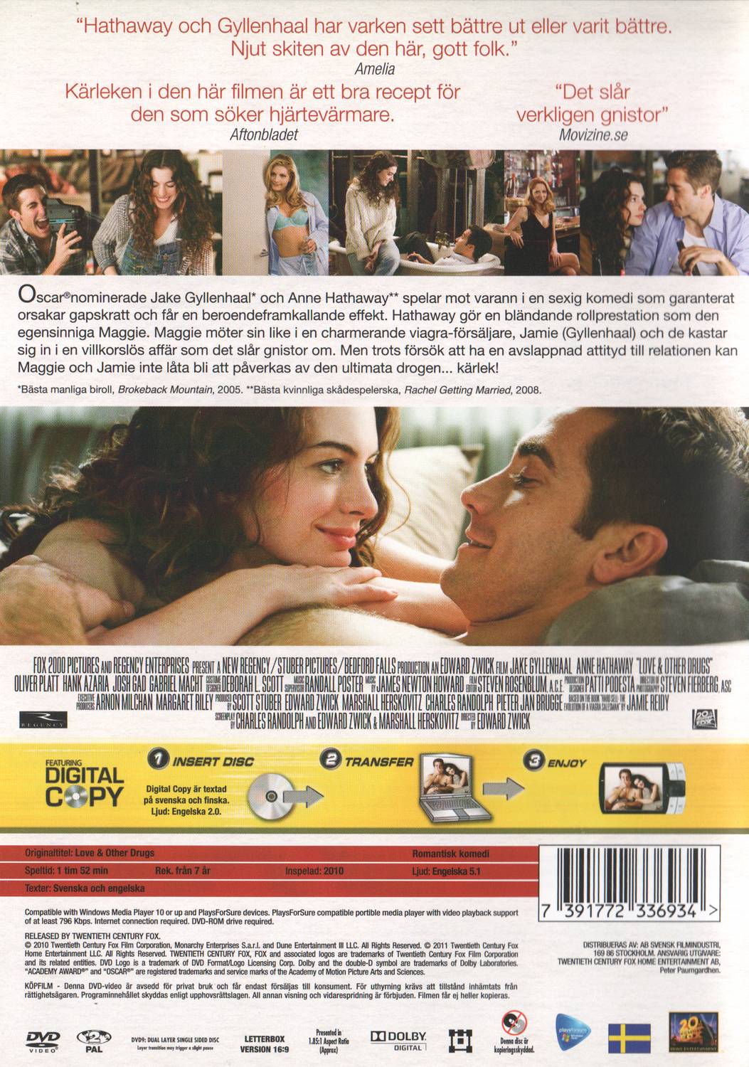 Love & Other Drugs (2010) DVD