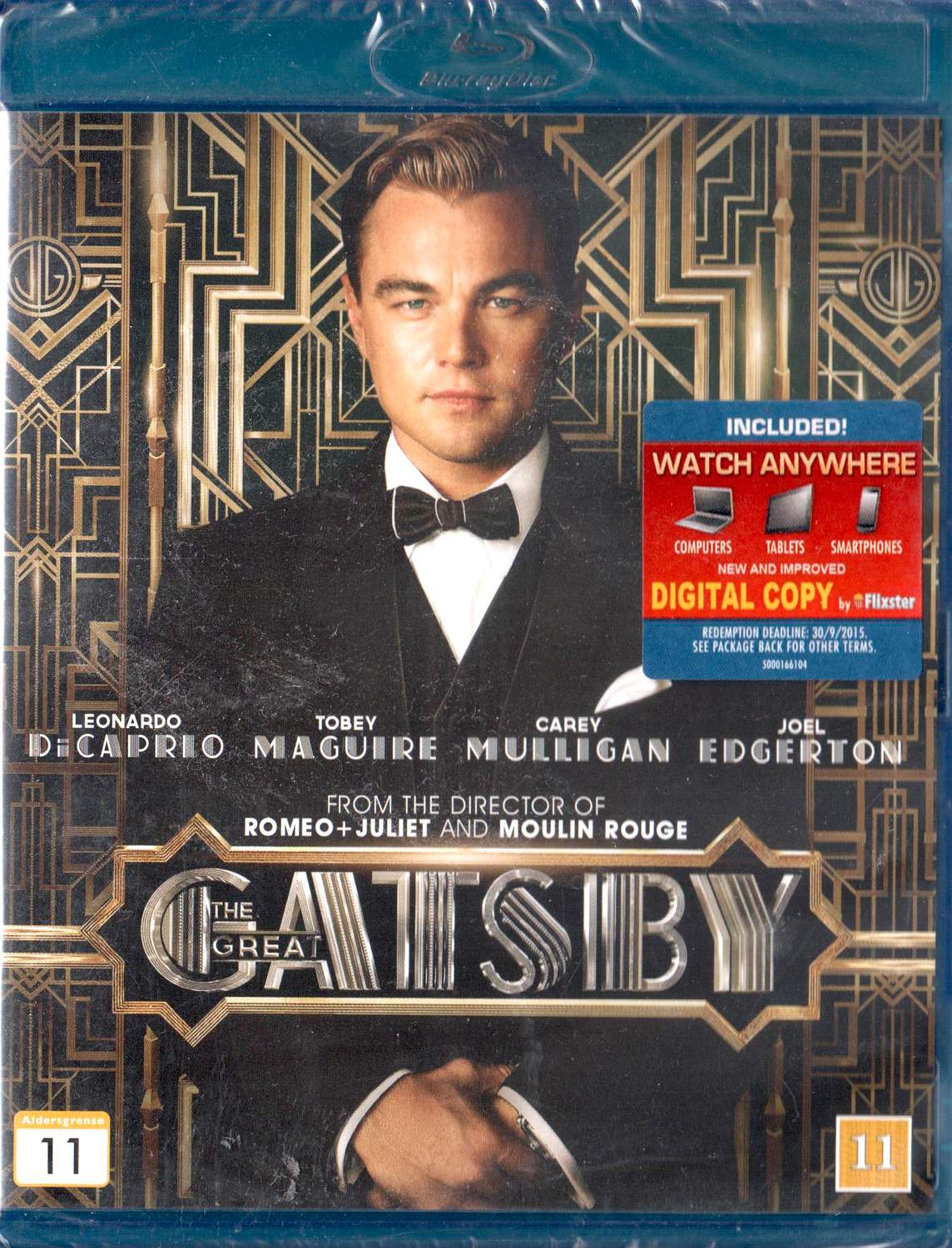 The Great Gatsby (2013) Blu-ray