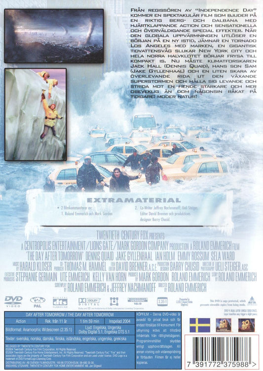 The Day After Tomorrow (2004) DVD