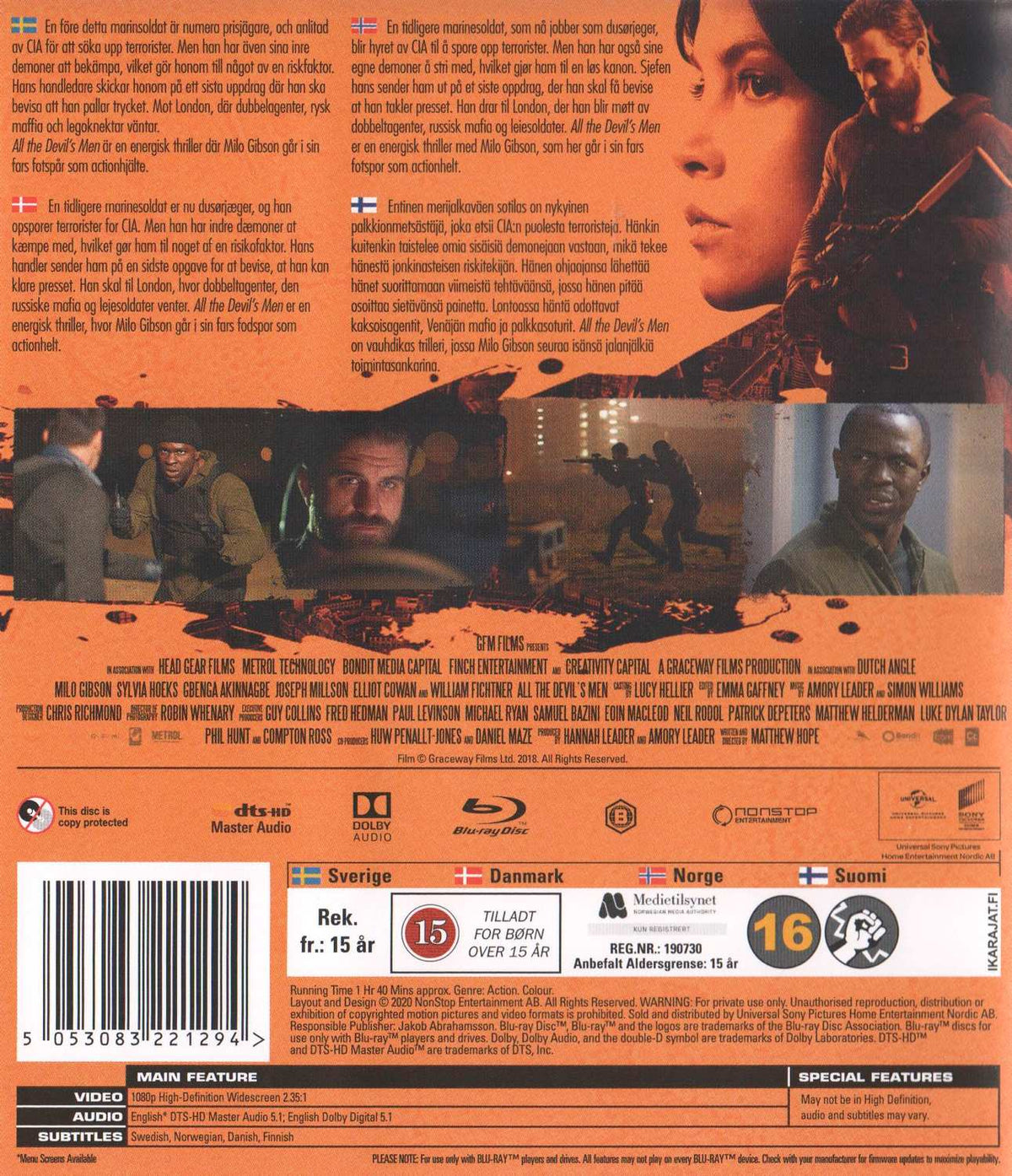 All The Devil's Men (2020) Blu-ray