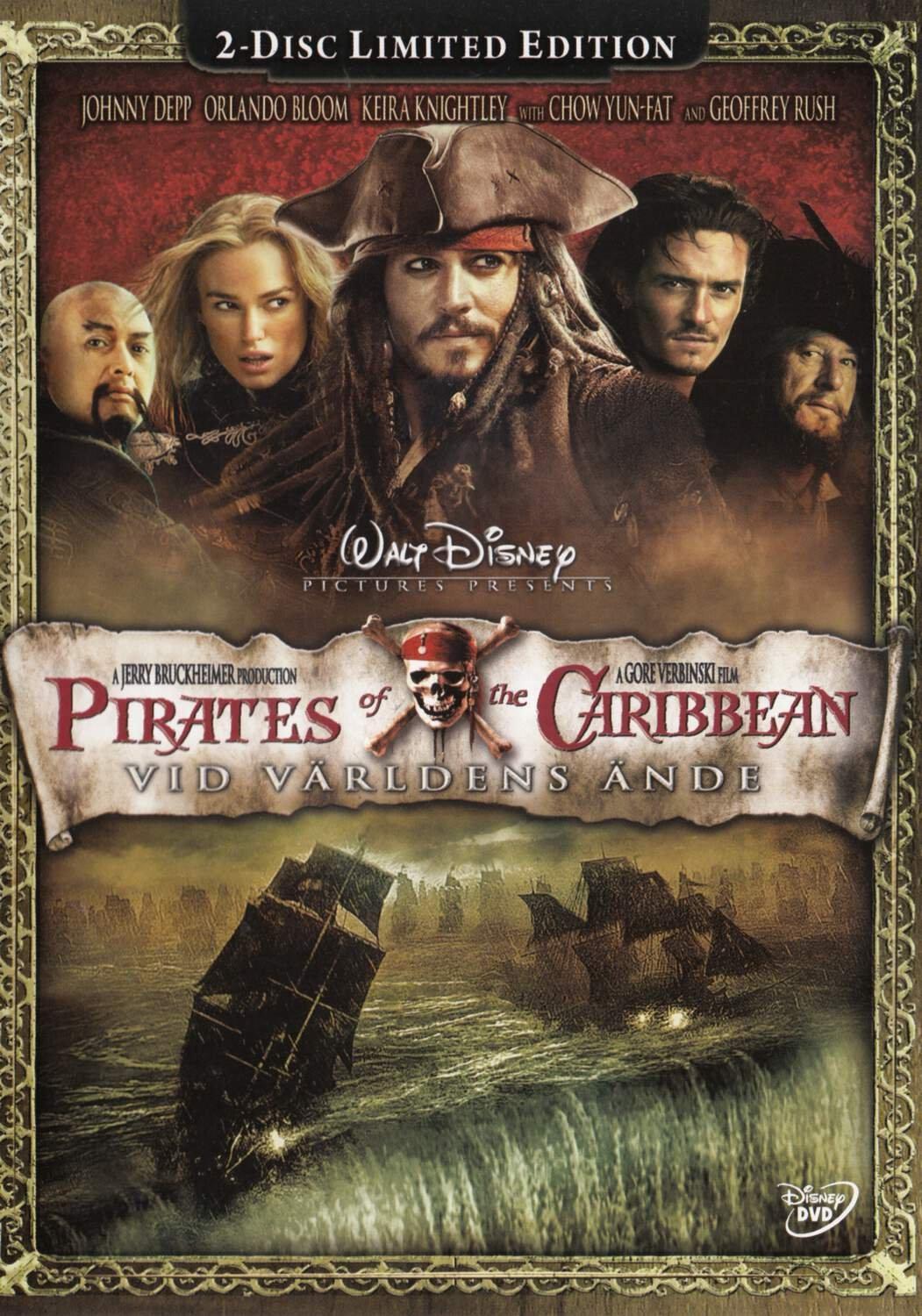 Pirates of the Caribbean At World's End (2007) DVD