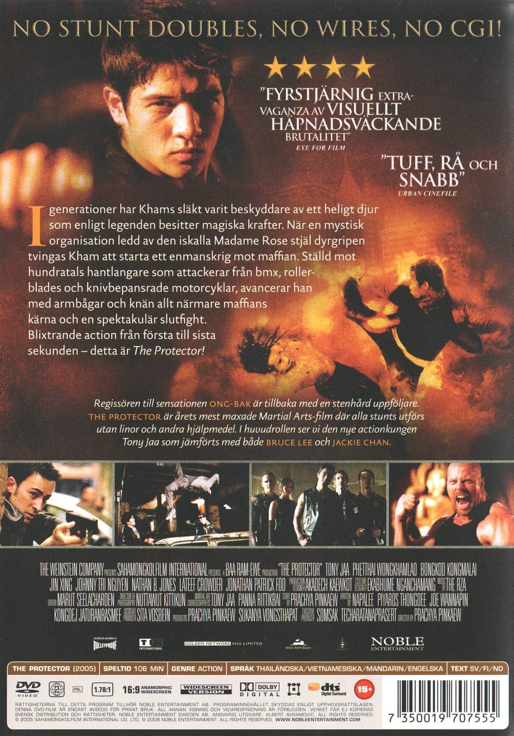 The Protector (2005) DVD