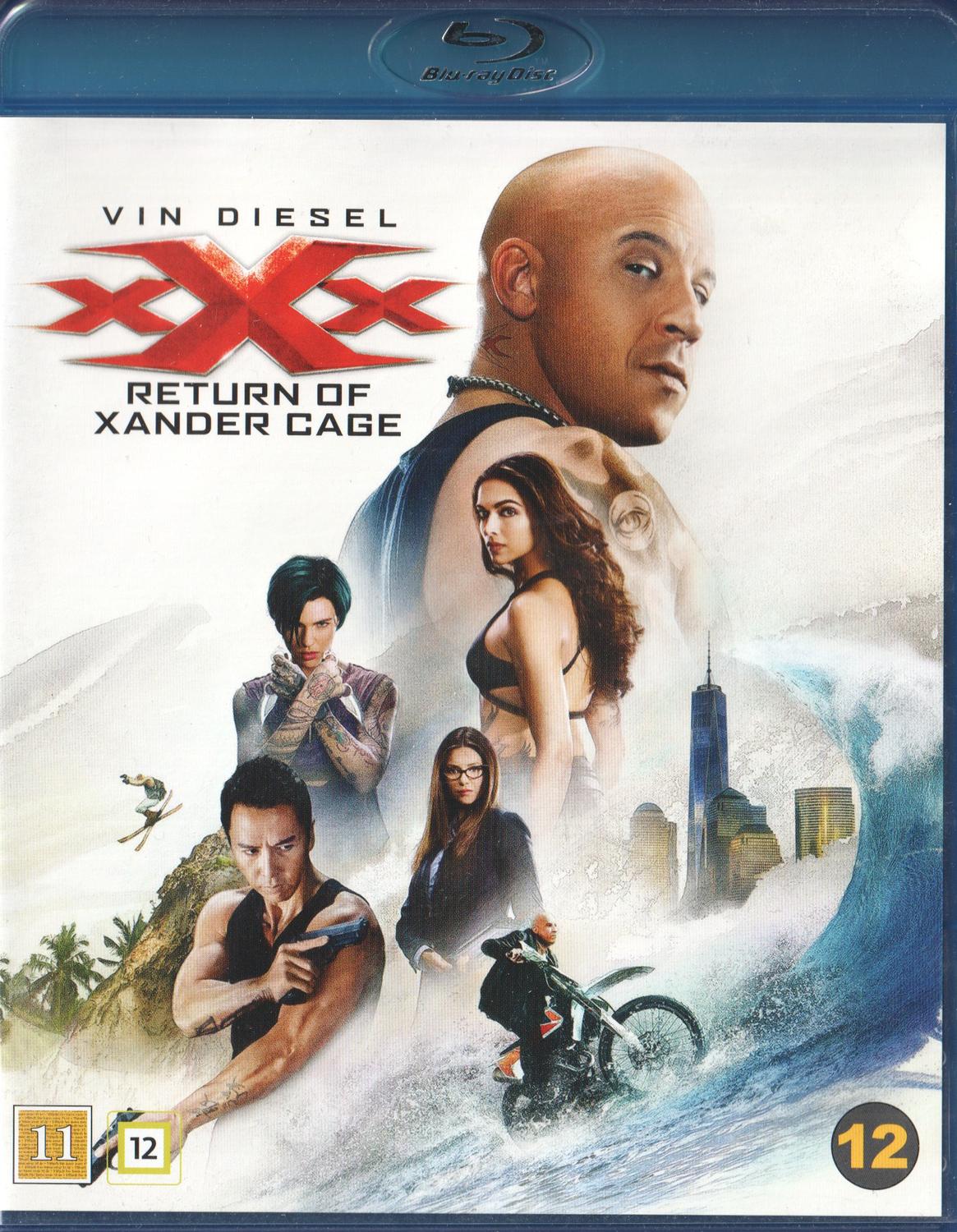 xXx Return of Xander Cage (2017) Blu-ray