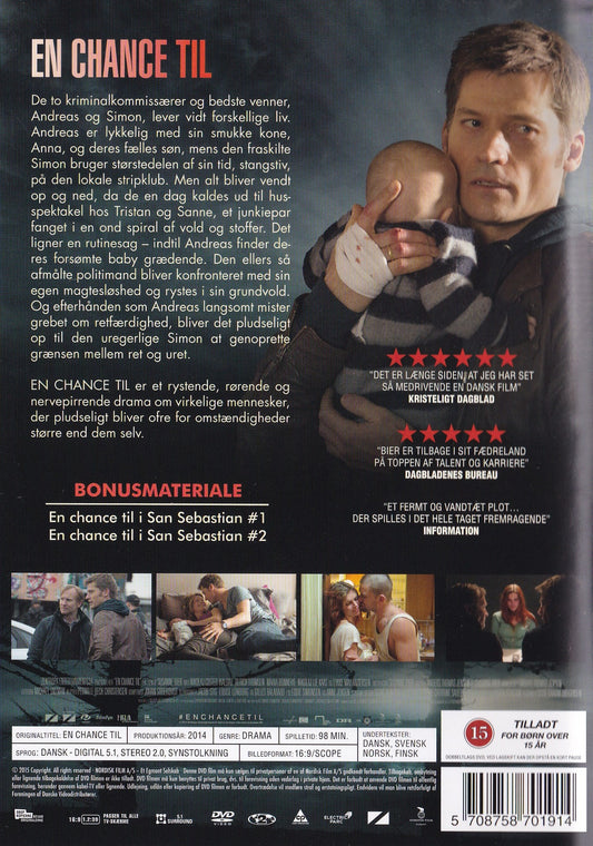 En Chance Til (2014) DVD