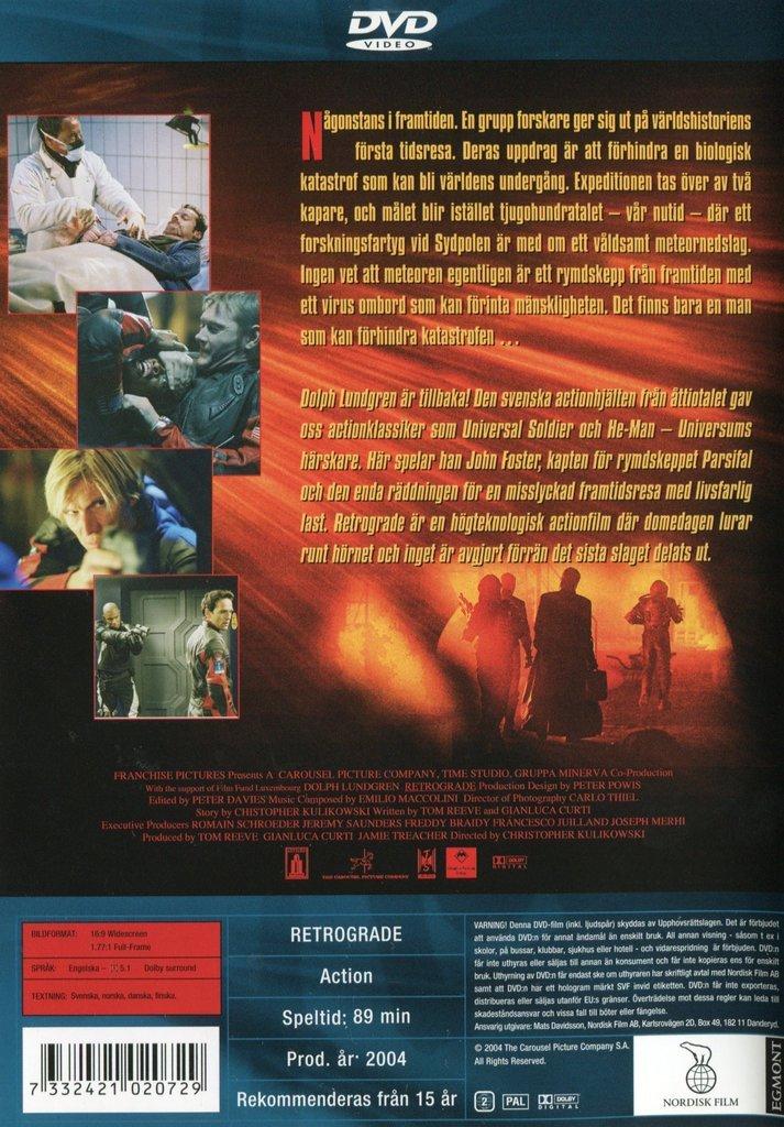 Retrograde (2004) DVD