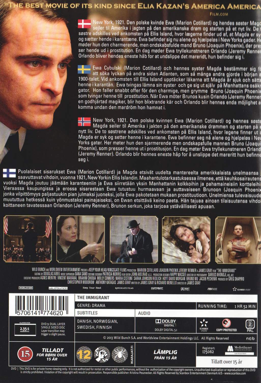 New York Immigrant (2013) DVD