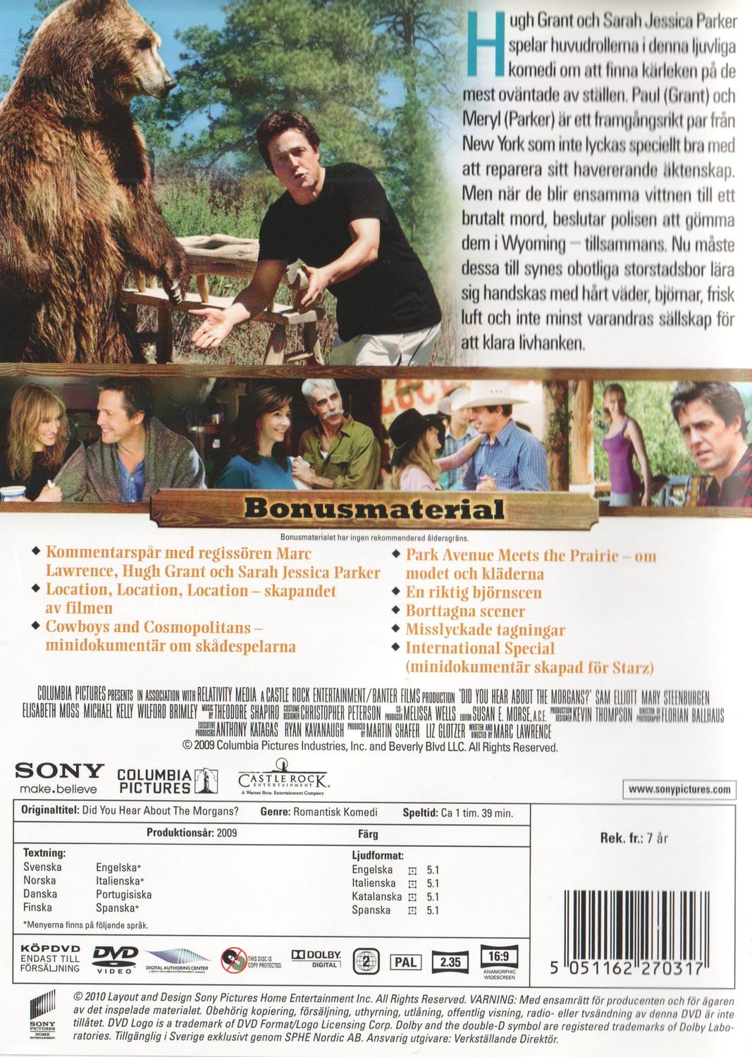 Did You Hear About the Morgans (2009) DVD