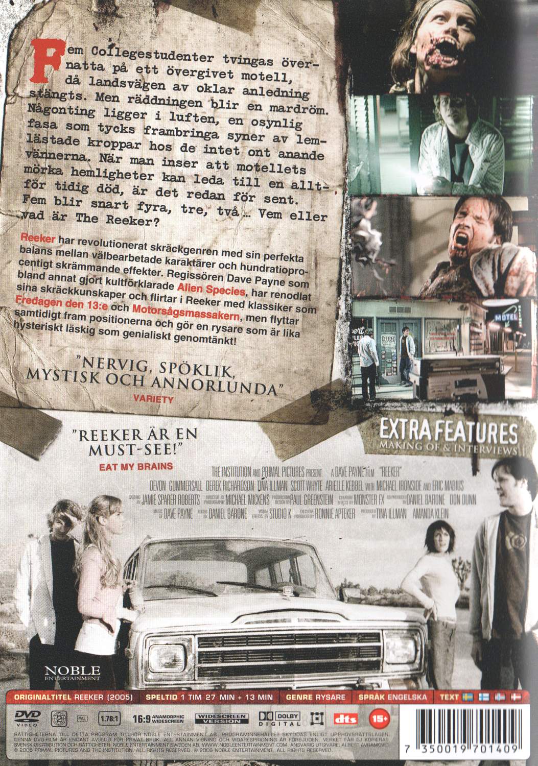 Reeker (2005) DVD