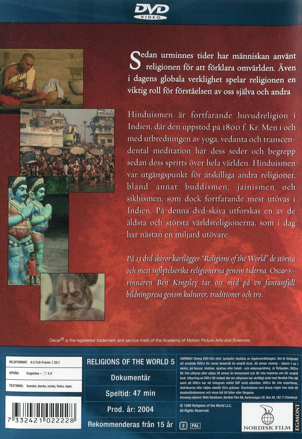 Religions of the World 5 (2004) DVD