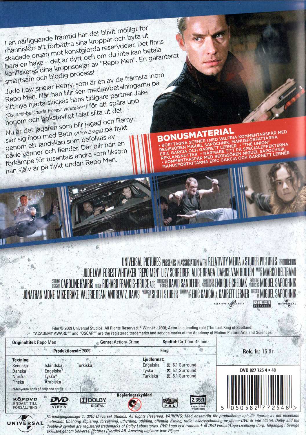 Repo Men (2009) DVD