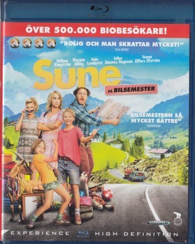 Sune På Bilsemester (2013) Blu-ray