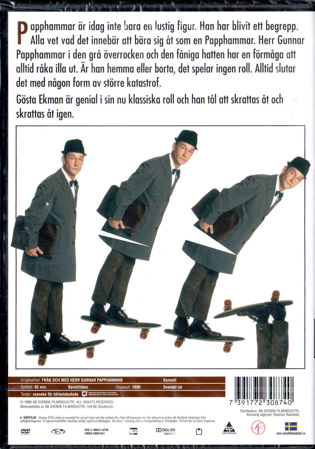 Från Och Med Herr Gunnar Papphammar (1980) DVD